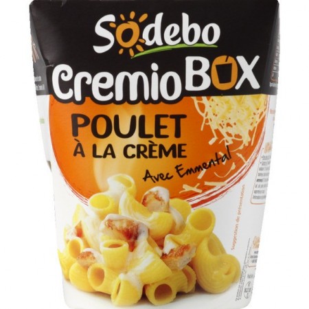 Cremio Box Poulet à la Crème avec Emmental